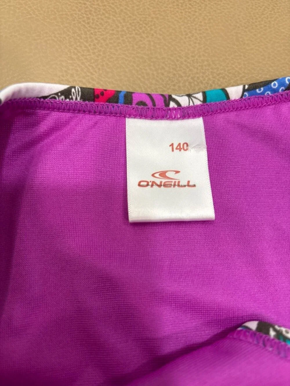 O'Neill 140 Girls Bikini Bottoms Multicolor Floral Print New Kitschy Beach NWOT